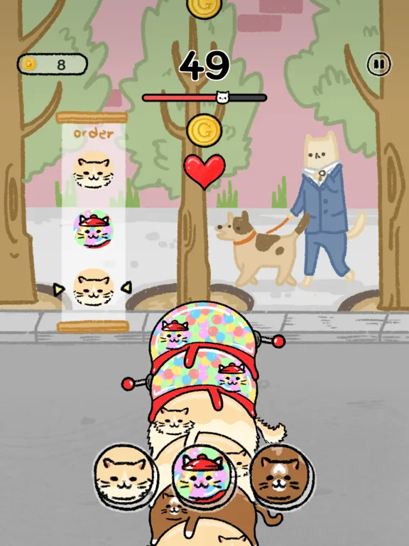 Gelato Cat (Cat Tower) iPad  स्क्रीनशॉट