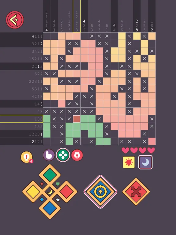 Luna Story Prologue (nonogram) iPad  Ekran Görüntüleri