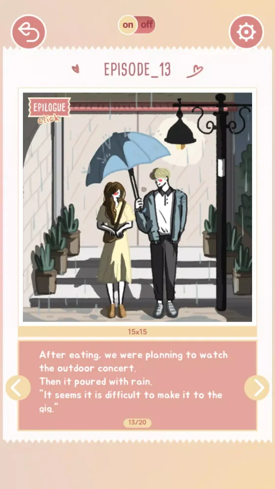 Ảnh chụp màn hình của Hana's story - nonograms