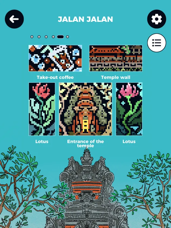 Скриншоты Trip To Nonogram - Bali Ubud iPad 
