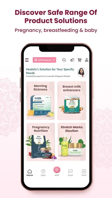 Healofy -Pregnancy & Parenting سکرین شاٹس