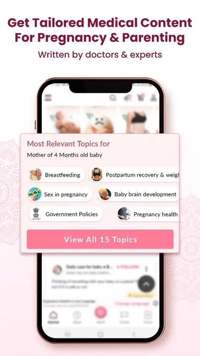 Healofy -Pregnancy & Parenting سکرین شاٹس
