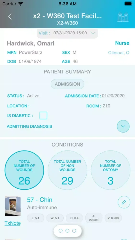 Wound Assessment स्क्रीनशॉट
