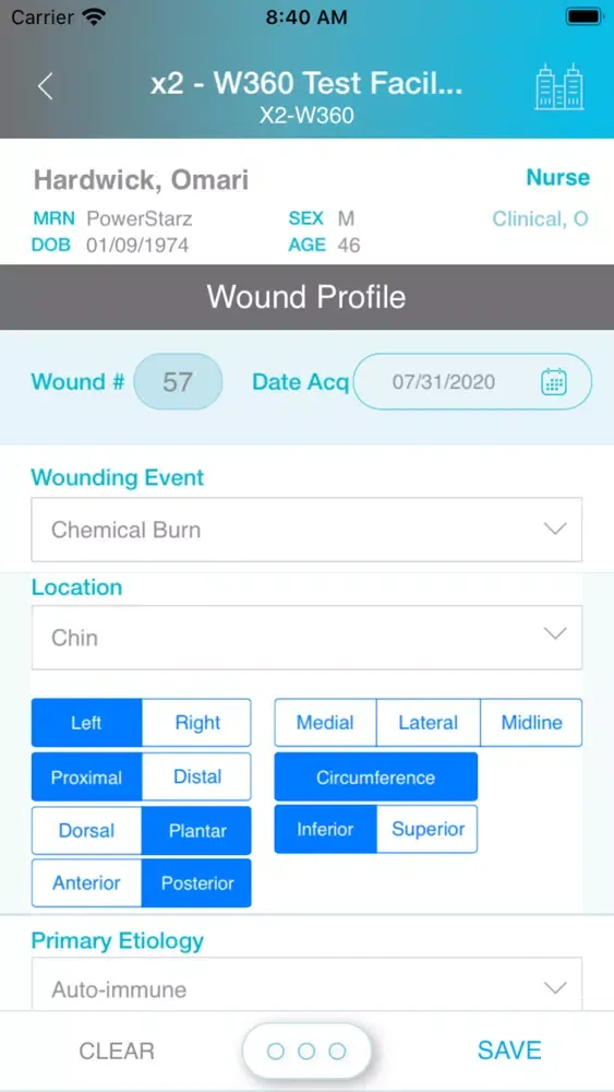 Wound Assessment स्क्रीनशॉट