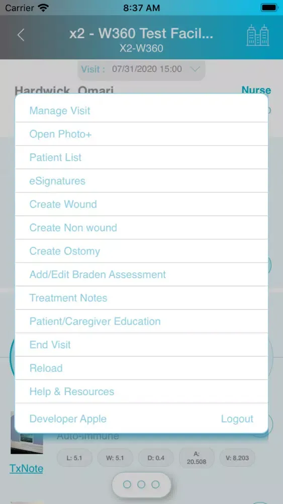 Wound Assessment स्क्रीनशॉट