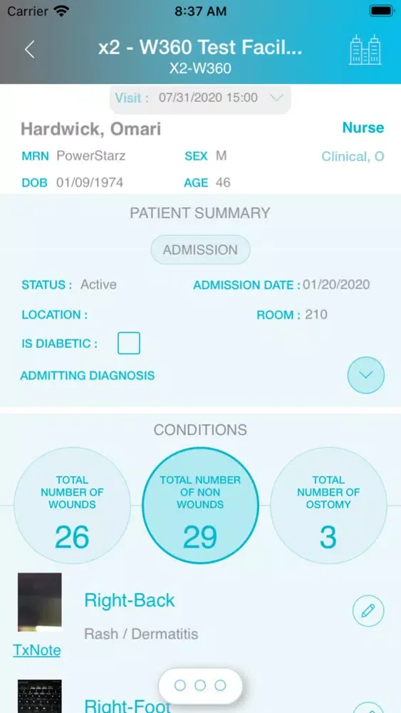 Wound Assessment स्क्रीनशॉट