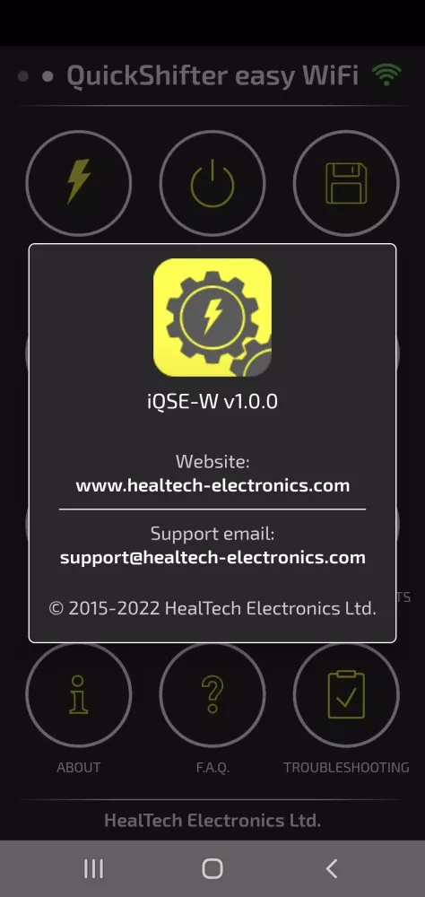Capturas de pantalla de QuickShifter easy (iQSE-W)