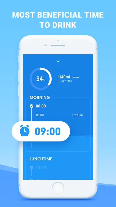 Drink Water Reminder, Tracker Screenshots