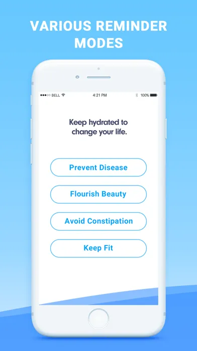 Drink Water Reminder, Tracker Screenshots