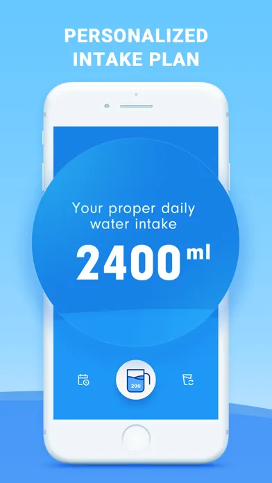 Drink Water Reminder, Tracker Screenshots