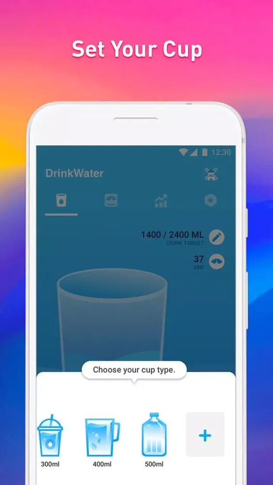 DrinkWater سکرین شاٹس