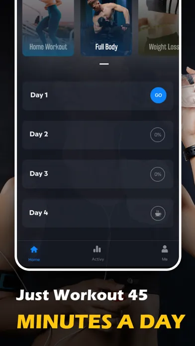 Captures d'écran de Lose Weight in 30 Days - Fit