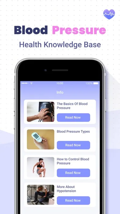 Capturas de tela do Heartwell: Track Health