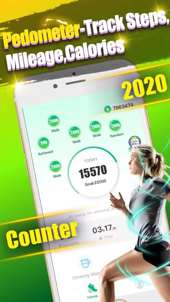 Zrzuty ekranu Step Counter - Pedometer APP