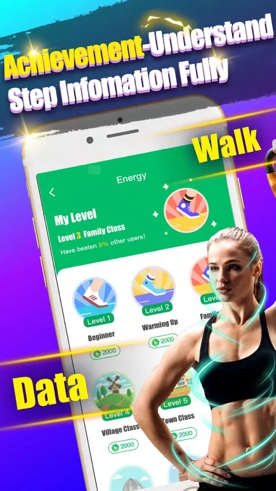 Zrzuty ekranu Step Counter - Pedometer APP