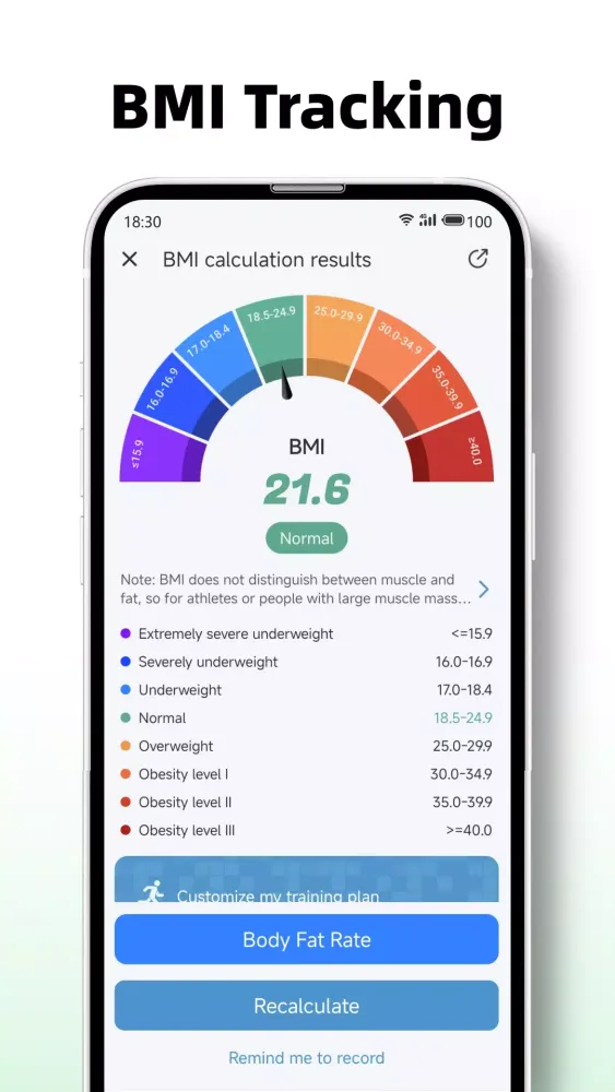 Zrzuty ekranu Step Counter - Pedometer & BMI