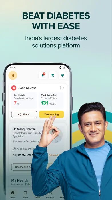 BeatO Diabetes Management Ekran Görüntüleri