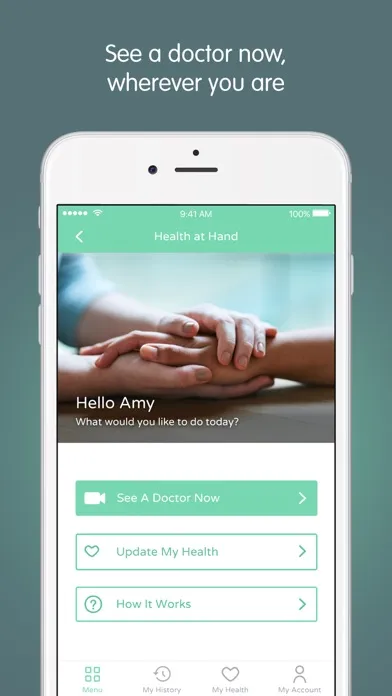 Health at Hand: Online Doctor Screenshots