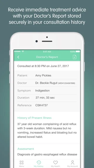 Health at Hand: Online Doctor Screenshots