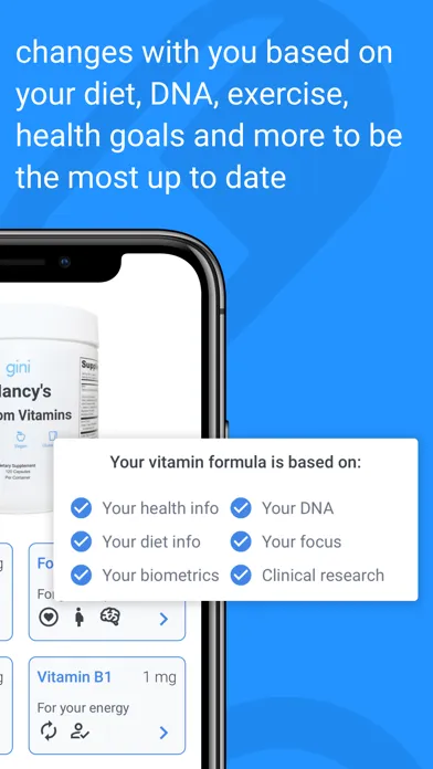 Gini: Smart Nutrition Tracker スクリーンショット