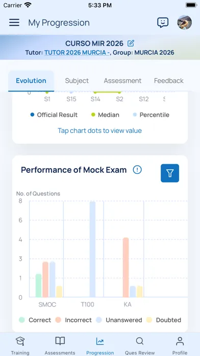 Healthcademia App Screenshots