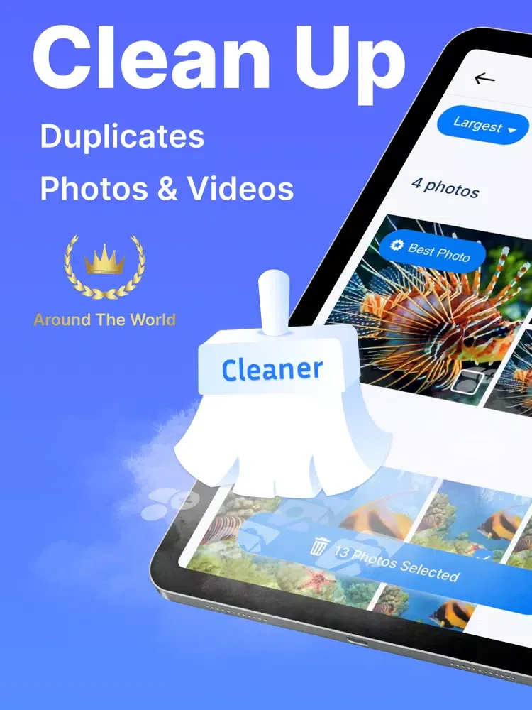 Cleanup Master - Clean Storage iPad  स्क्रीनशॉट