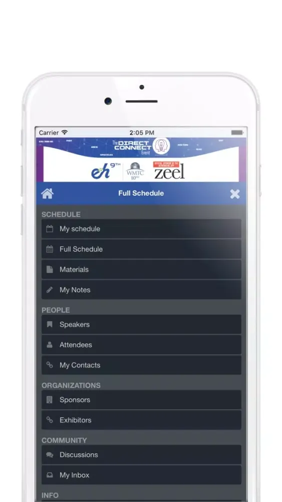 EHBC WMTC Direct Connect Event スクリーンショット