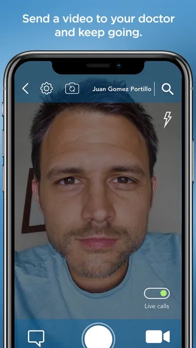 Capturas de pantalla de Healthchat - Video messaging