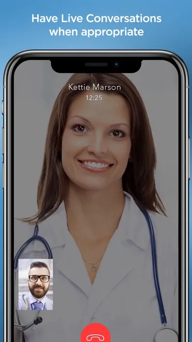 Capturas de pantalla de Healthchat - Video messaging