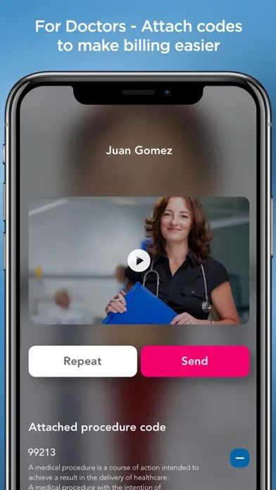 Capturas de pantalla de Healthchat - Video messaging