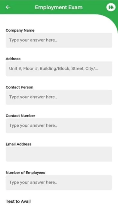 HealthCheck Clinic Screenshots