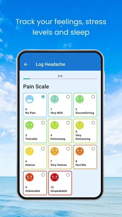 Headache Diary Test Treatment应用截图