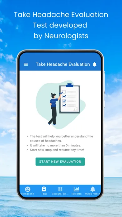Headache Diary Test Treatment应用截图