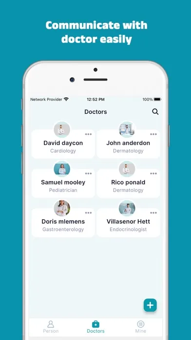 HealthDiary: Medical History Screenshots