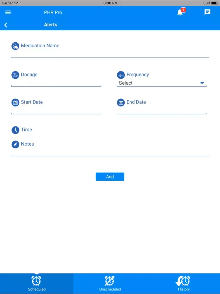HEC Patient iPad  Screenshots