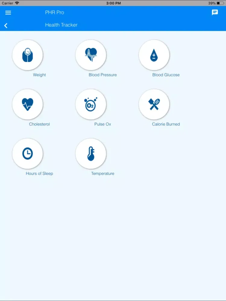 Eunic-ePHR iPad  Screenshots