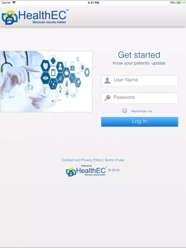 ALLEGIANCE Provider iPad 應用截圖