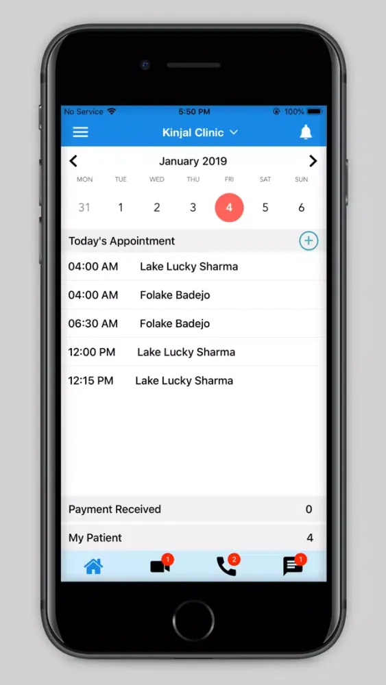 HDoc | Practice Management App Screenshots