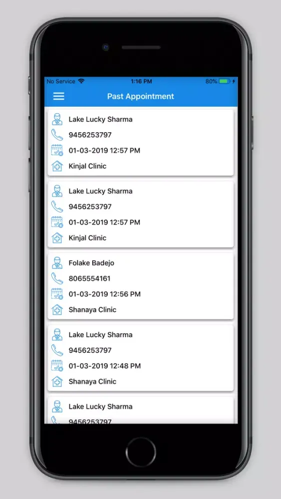 HDoc | Practice Management App Screenshots