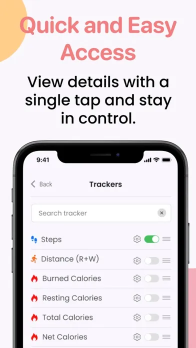 HealthKit: Health Tracker 스크린샷