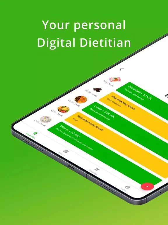 Captures d'écran de HealthLab: Digital Dietitian iPad 