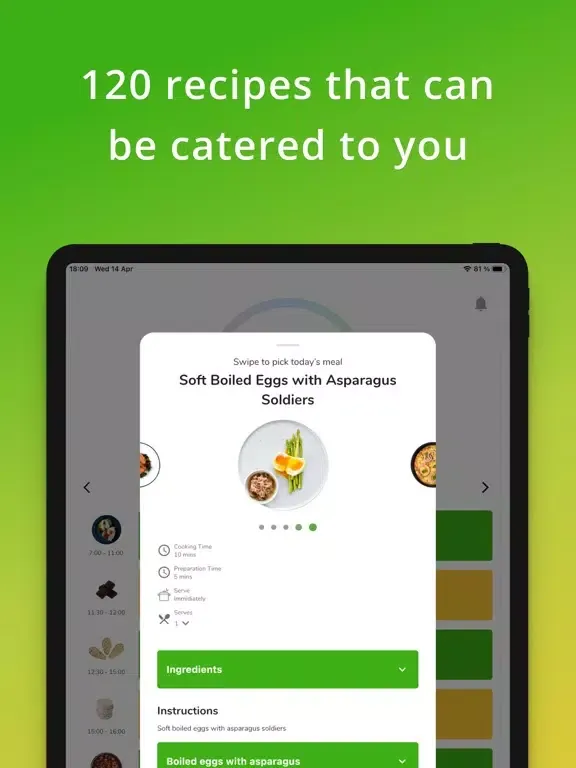 Captures d'écran de HealthLab: Digital Dietitian iPad 
