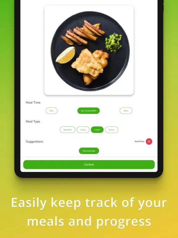 Captures d'écran de HealthLab: Digital Dietitian iPad 