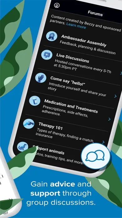 Capturas de pantalla de Bezzy Depression
