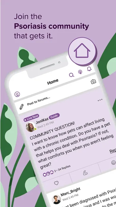 Bezzy Psoriasis स्क्रीनशॉट