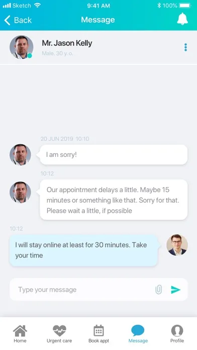 Скриншоты HealthLink Telemedicine
