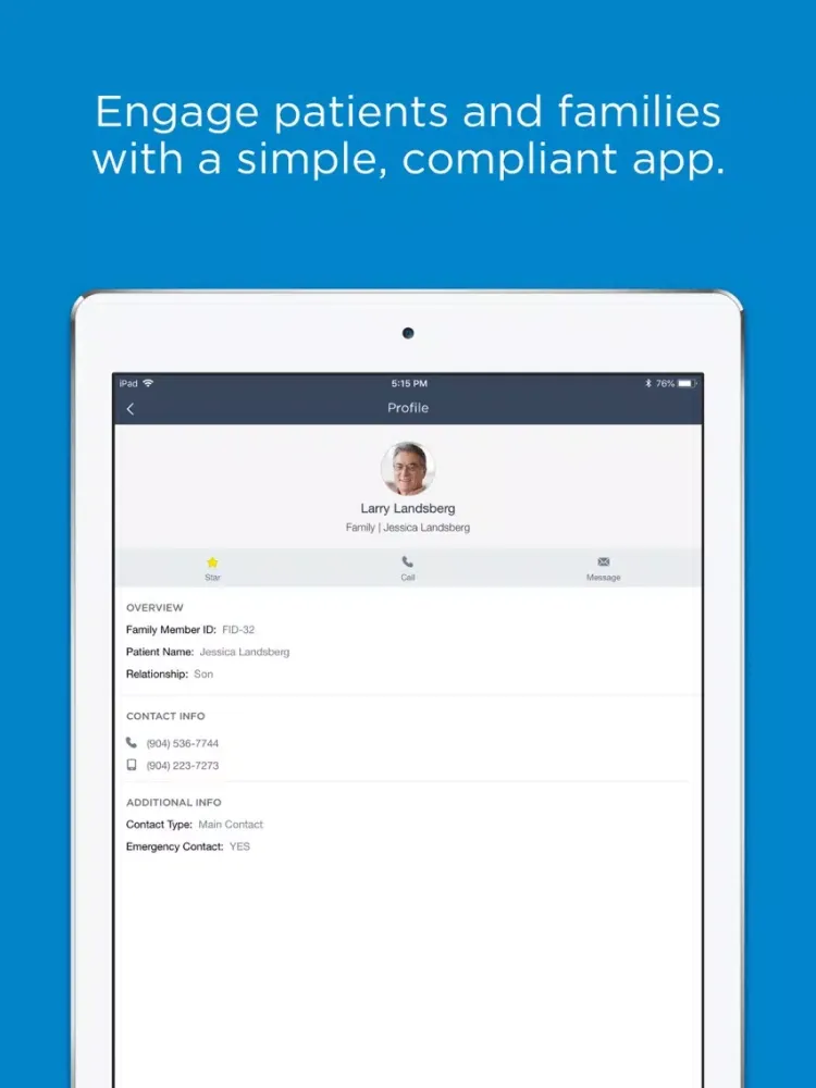 تصاویر Teleon HIPAA Compliant Texting iPad 