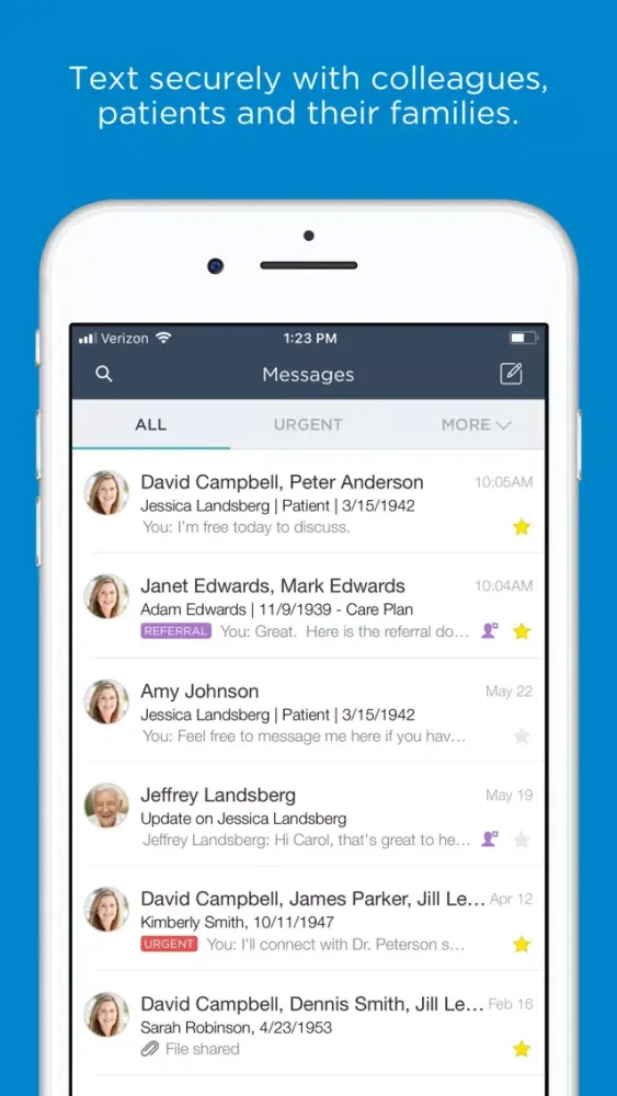 تصاویر Teleon HIPAA Compliant Texting