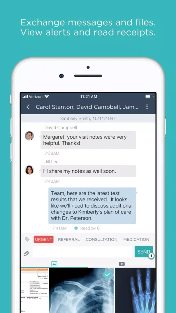 تصاویر Teleon HIPAA Compliant Texting