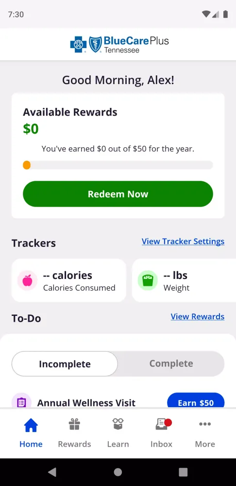 MyHealthy Rewards سکرین شاٹس